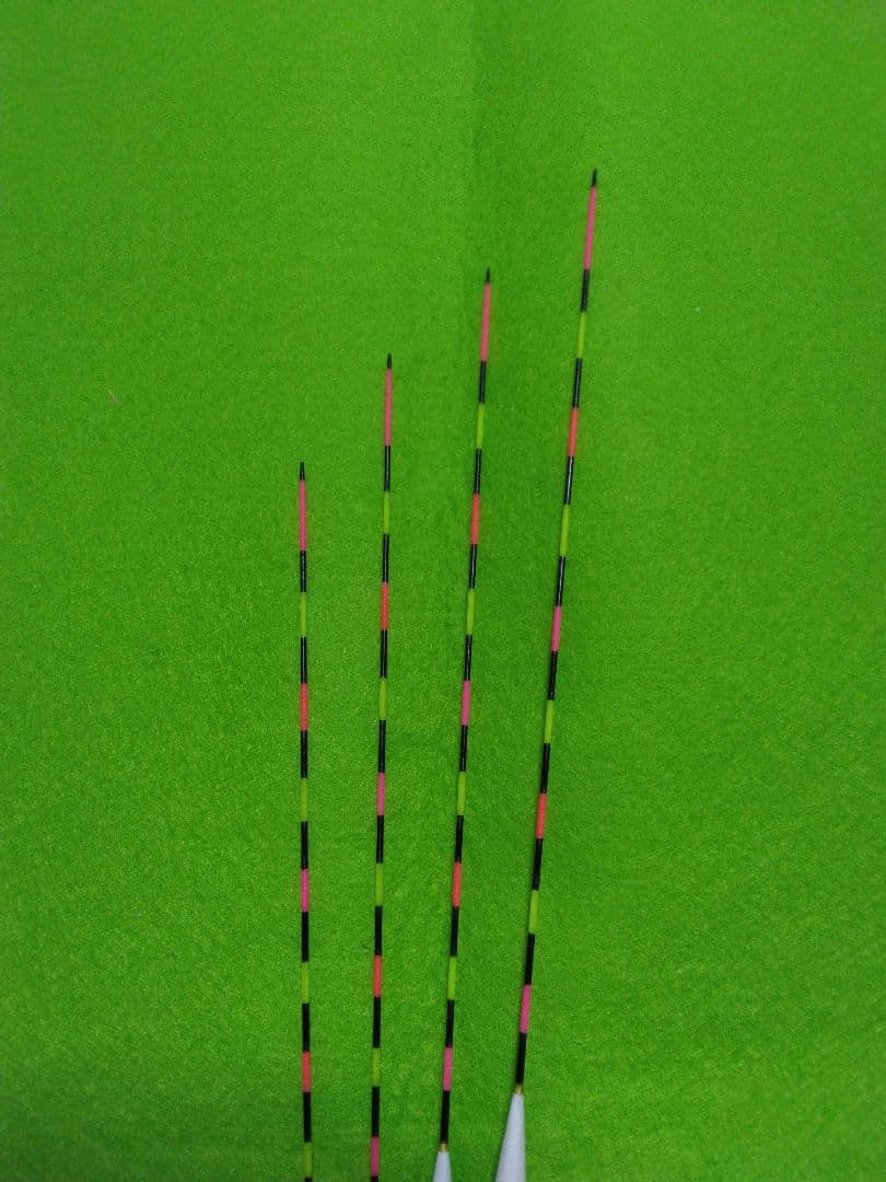 KKヘラブナ浮き 4本セット 85 95 105 115