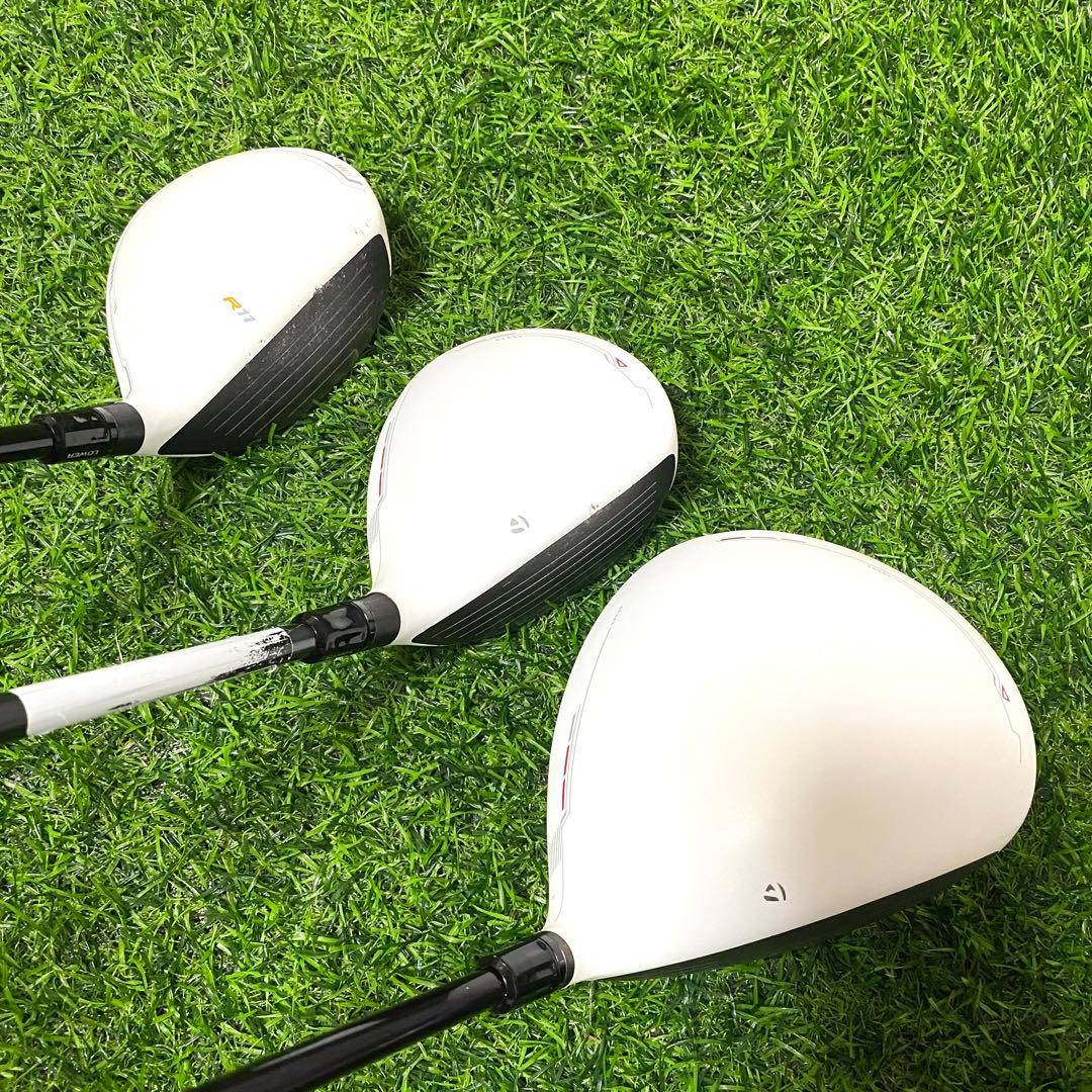 TaylorMade R11 ゴルフセット 11本 左 レフティ S クラブ