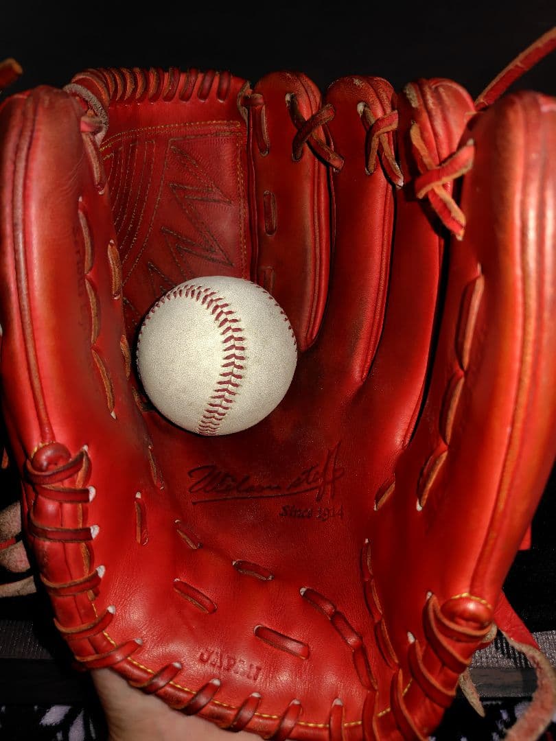 Wilson 硬式　ピッチャー用　グローブ　硬少し残　投手用グラブ