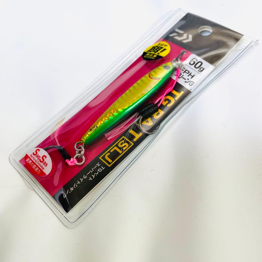【新品】DAIWA TG BAIT 60g フック付き 緑金赤金セット