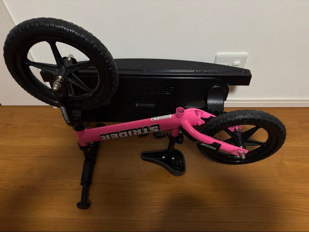 STRIDER バランスバイク 12インチ ピンク　ロッキングストライダー付き
