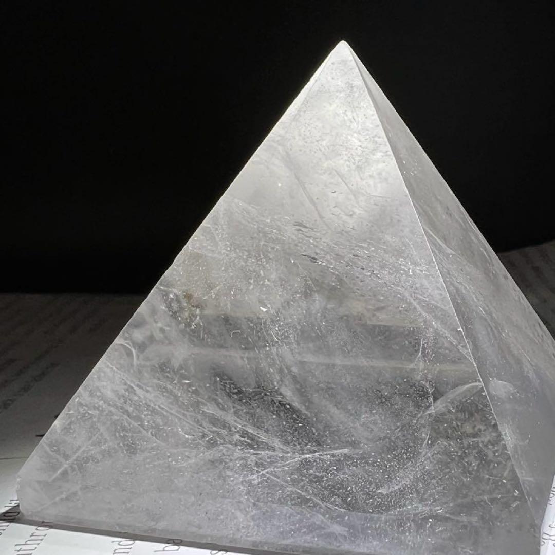✳️✨神々の宿る聖地の水晶パワー✨レインボー入 ヒマラヤ水晶 ピラミッド 天然石