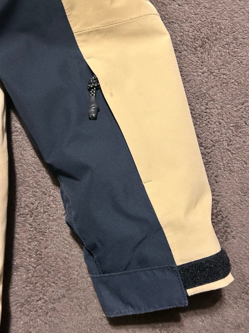 Quiksilver スノーボードウェア ベージュ上下セット
