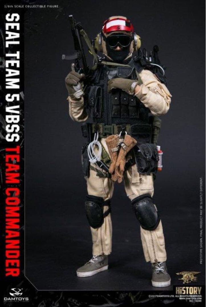DAMTOYS78046アメリカ海兵隊SEALチームVBSSキャプテンコマンダー