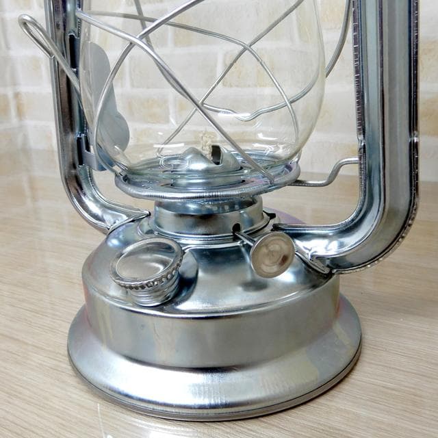 2点セット Silver 替芯4本付 ハリケーンランタン シルバー 銀 新品