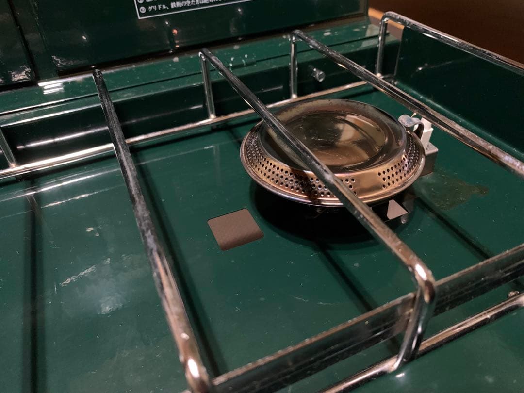【廃盤】美品、箱取説付き　イワタニ ツーバーナーコンロ CB-55E