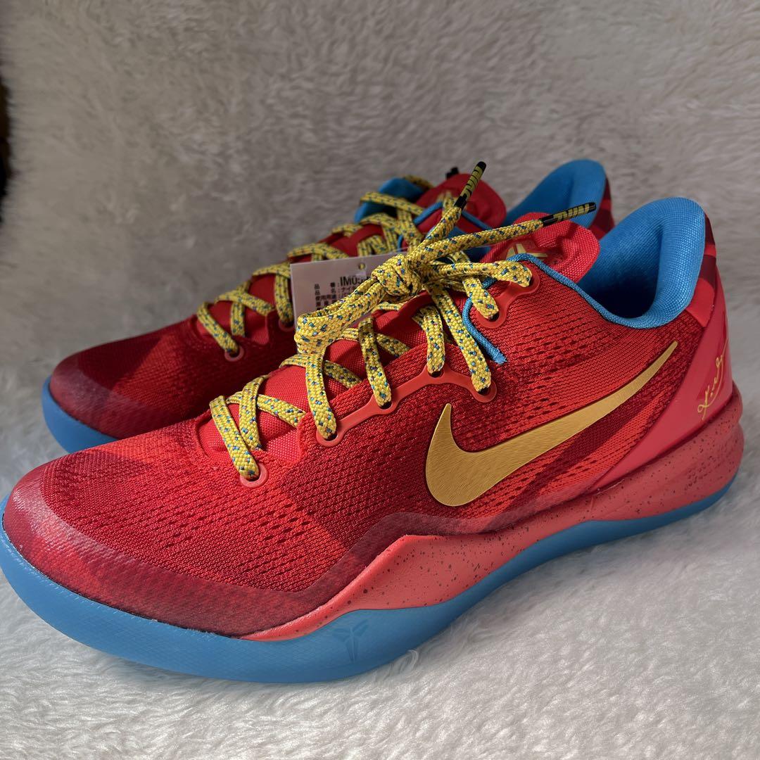 コービー8プロトロ　イヤーオブザホース　赤　バッシュ kobe8 25cm