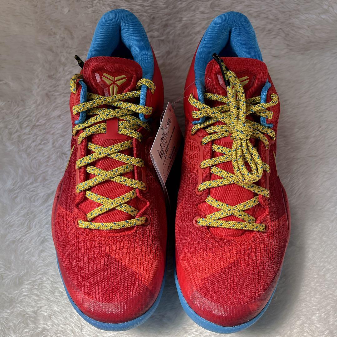 コービー8プロトロ　イヤーオブザホース　赤　バッシュ kobe8 25cm
