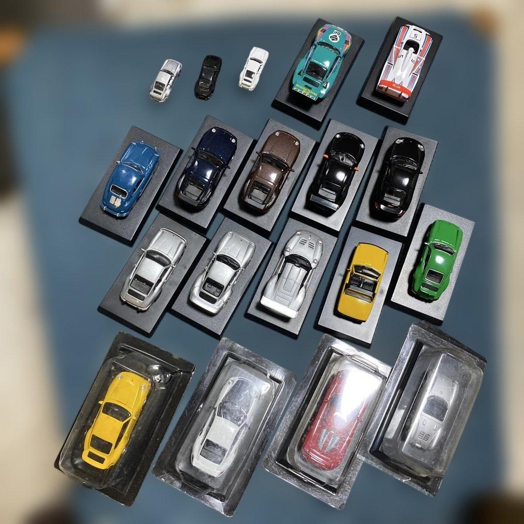 は*ち様 ミニカーポルシェ19台いろいろ
