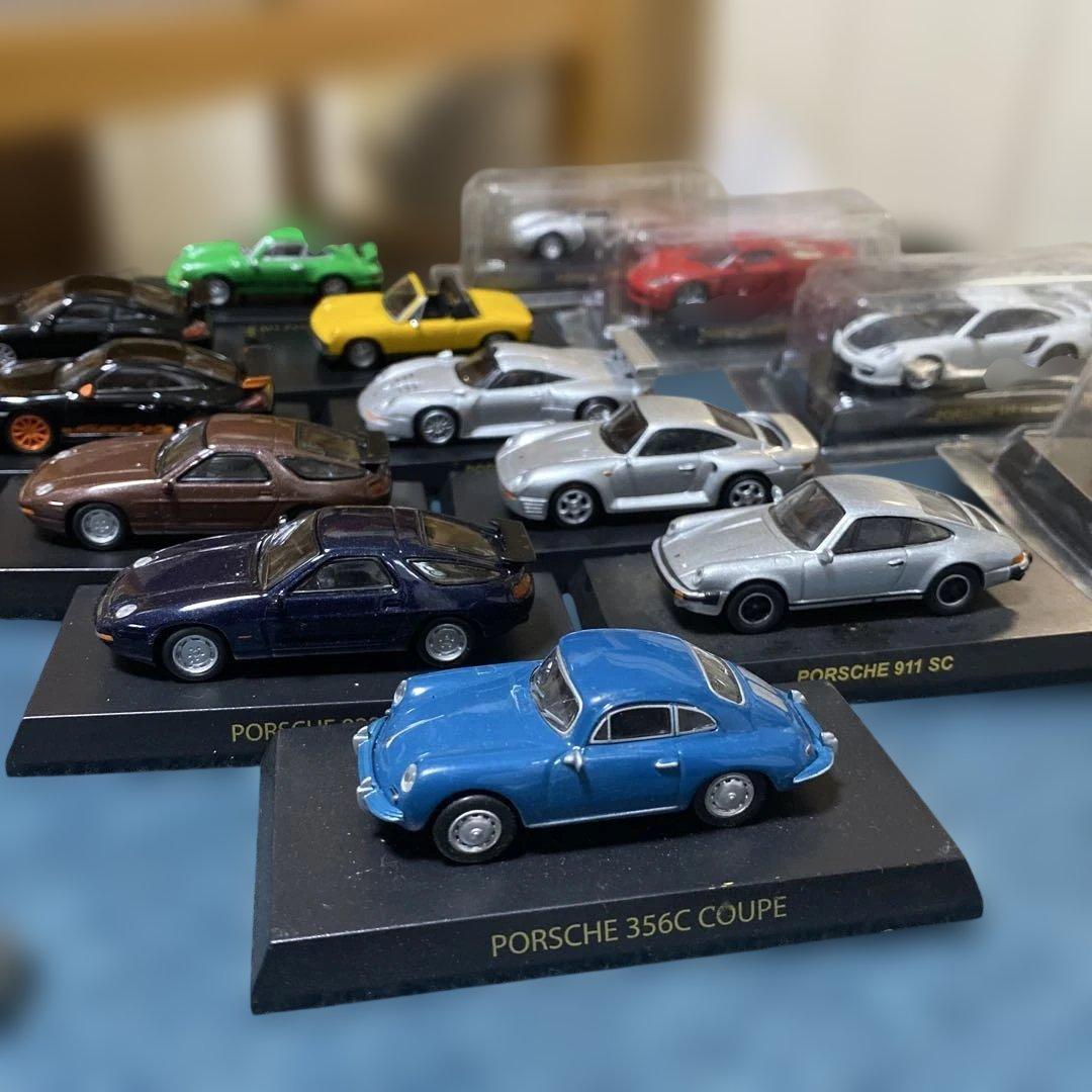 は*ち様 ミニカーポルシェ19台いろいろ