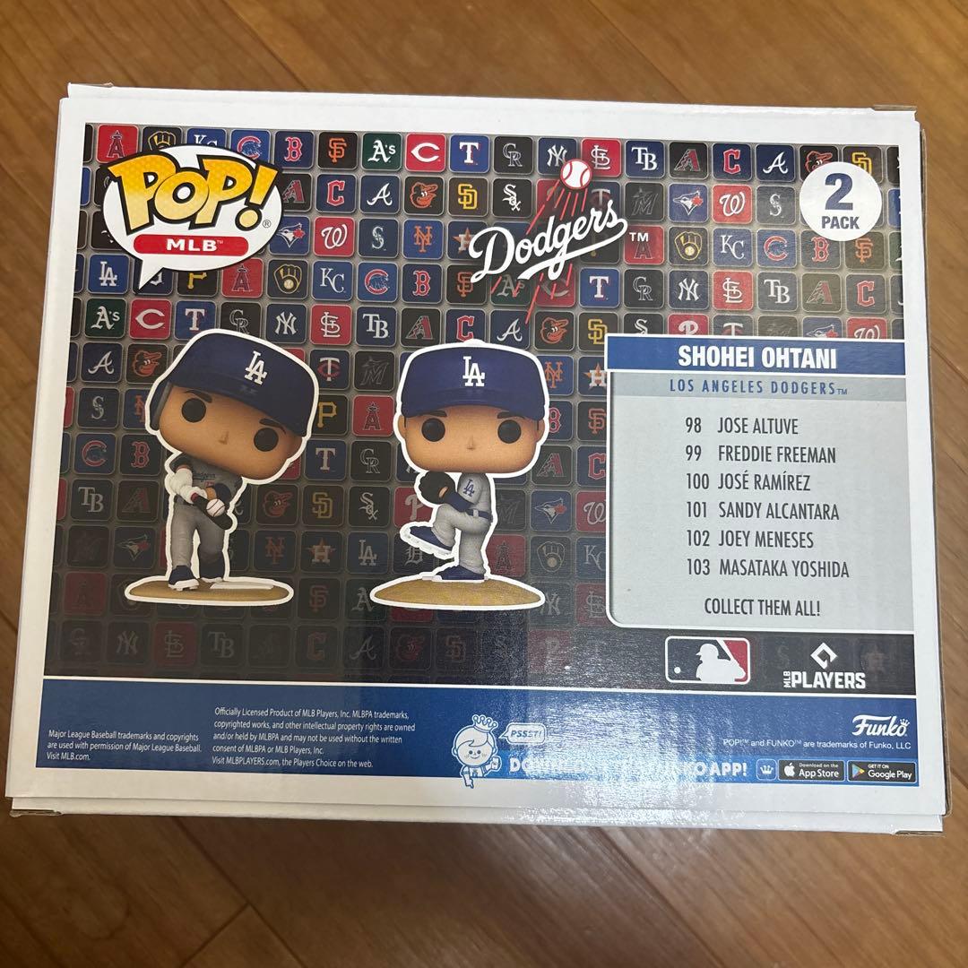 大谷翔平　ドジャース　funko 50/50 2 PACK フィギュア
