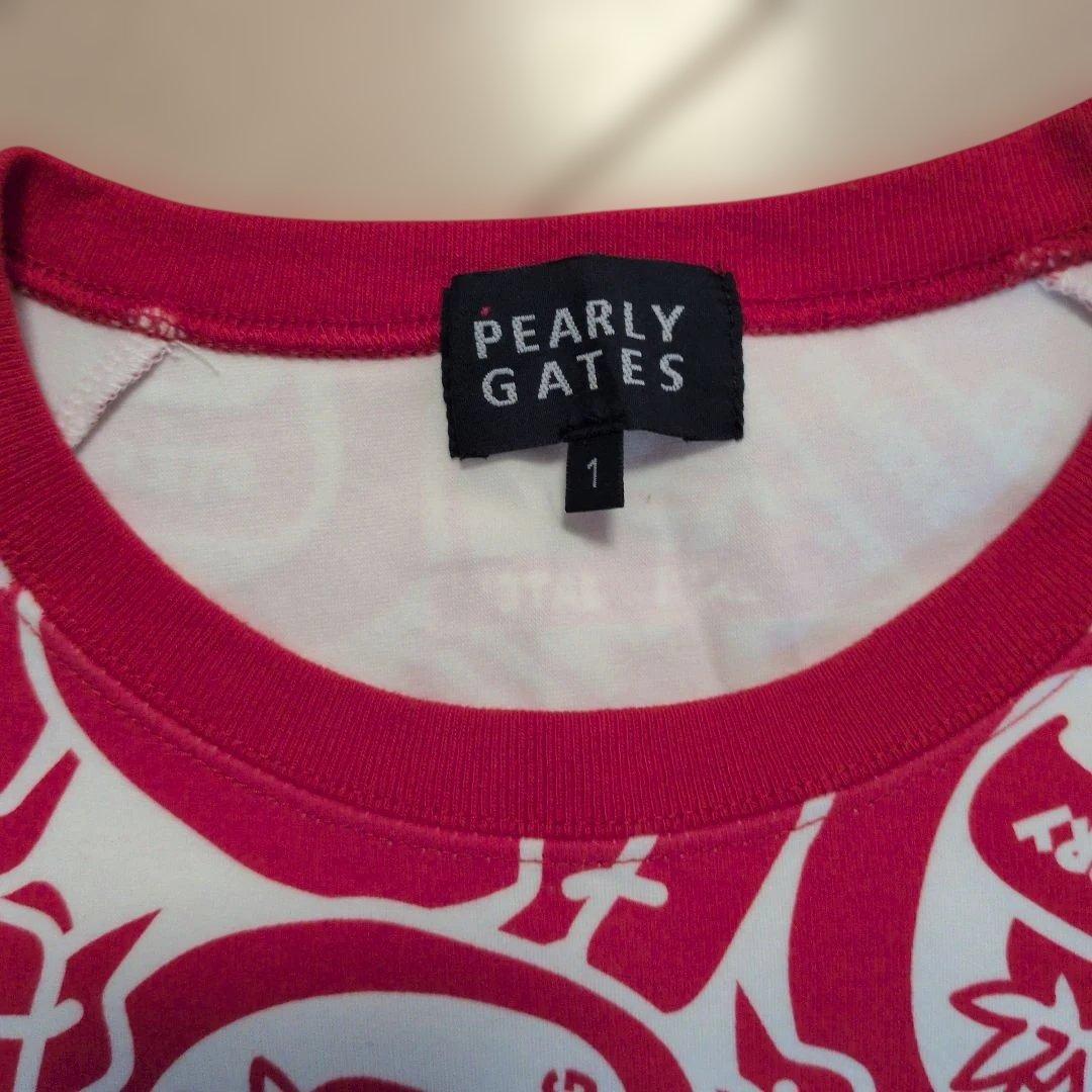 【 PEARLY GATES 】ストロベリー柄 セットアップ（ size 1 ）