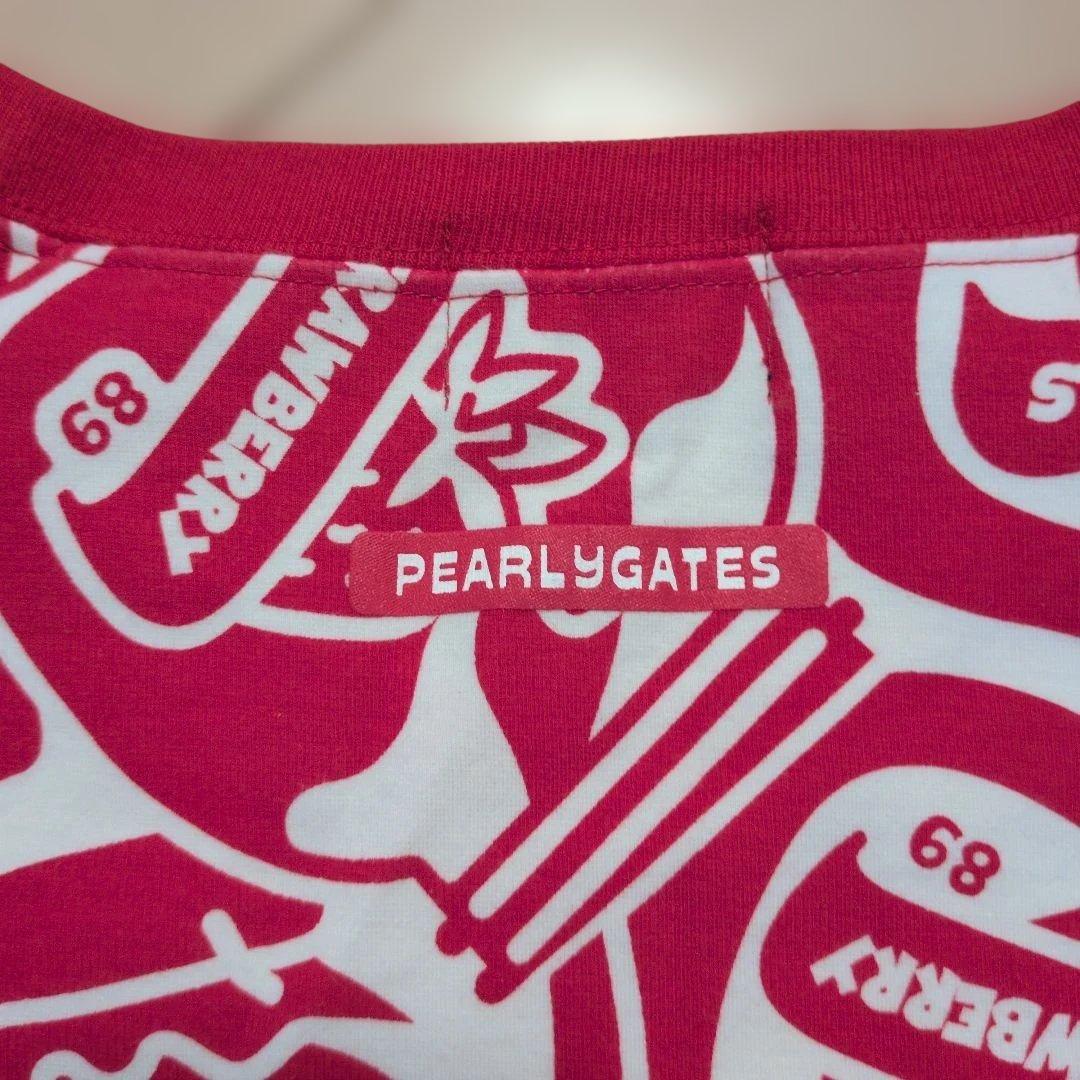 【 PEARLY GATES 】ストロベリー柄 セットアップ（ size 1 ）