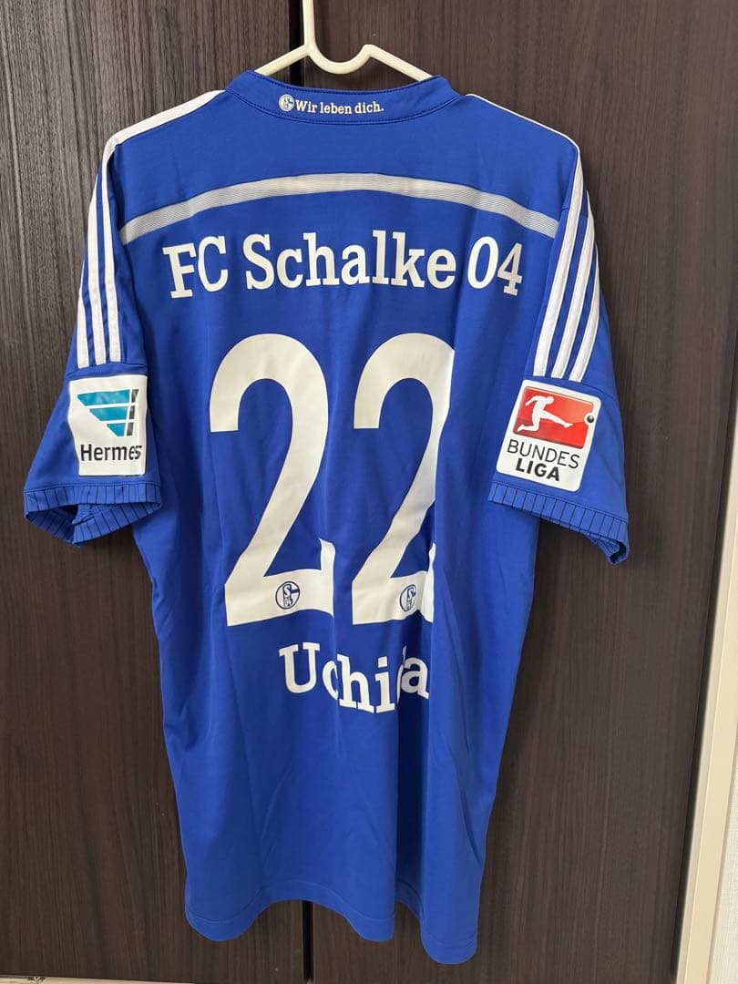 シャルケ　ユニフォーム　内田篤人　2014-2016