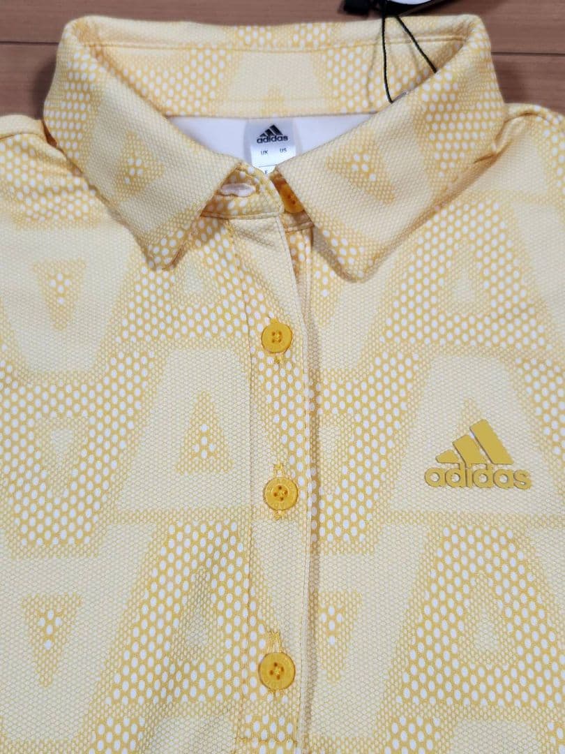 新品、タグ付き アディダス レディース ゴルフ ウェア ポロシャツSサイズ