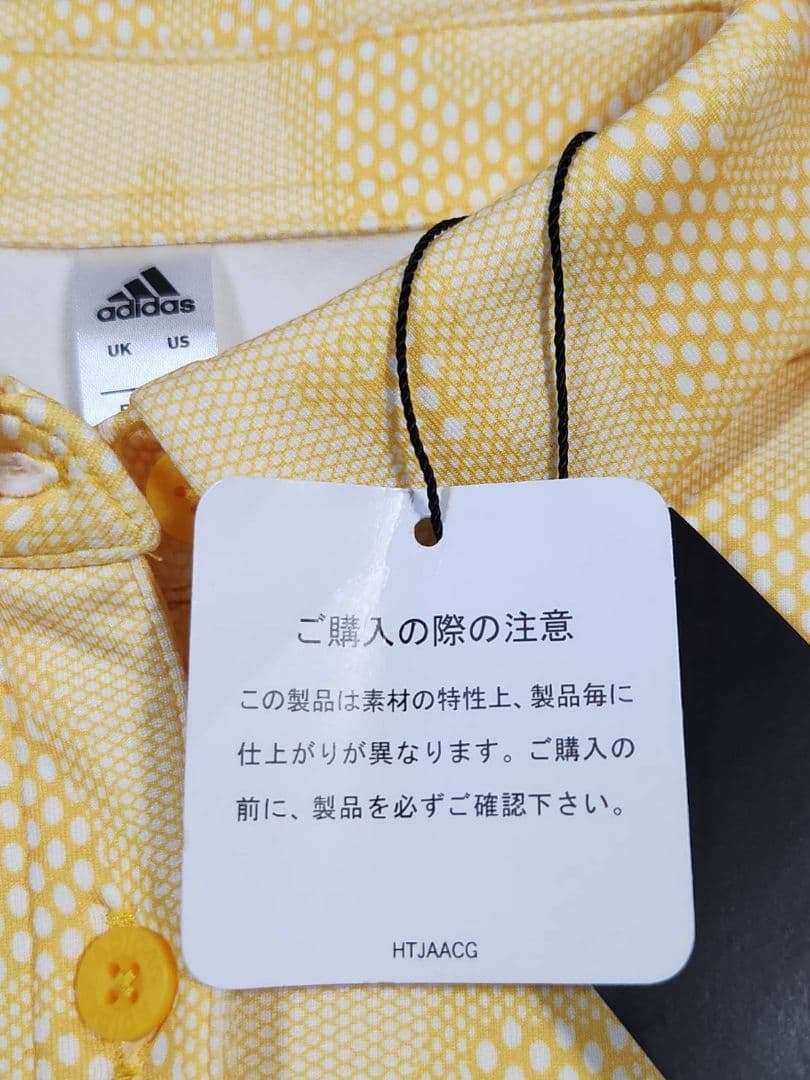 新品、タグ付き アディダス レディース ゴルフ ウェア ポロシャツSサイズ