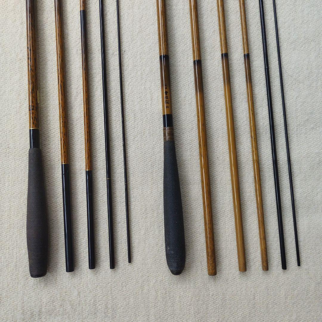 ヘラ竿　粋天弓15尺・無法松18尺セット