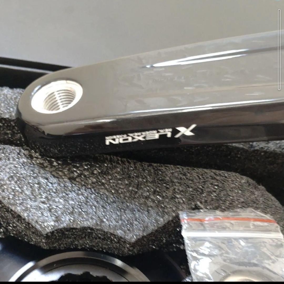 値下げ【美品】LEXON 自転車 クランクセット ブラック