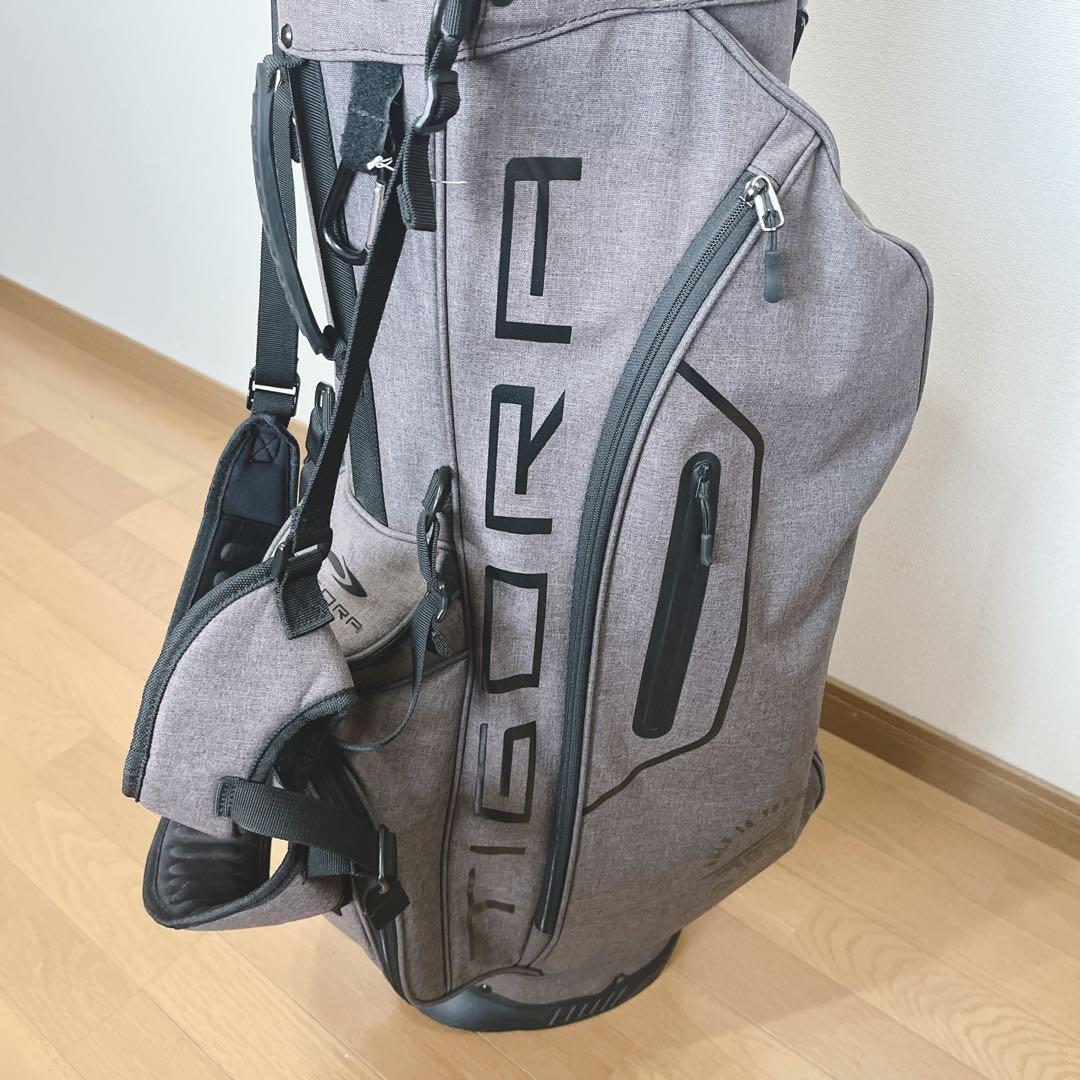 K198 TIGORA 軽量型 スタンド式キャディバッグ