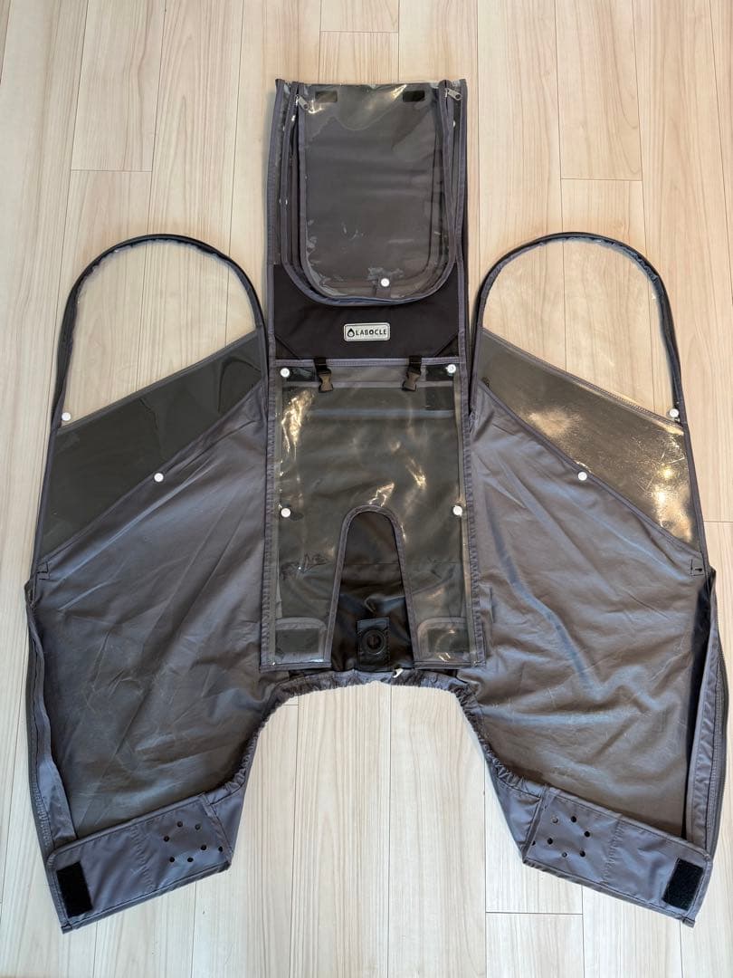 LABOCLEプレミアムチャイルドシートレインカバー ブラック　リア用