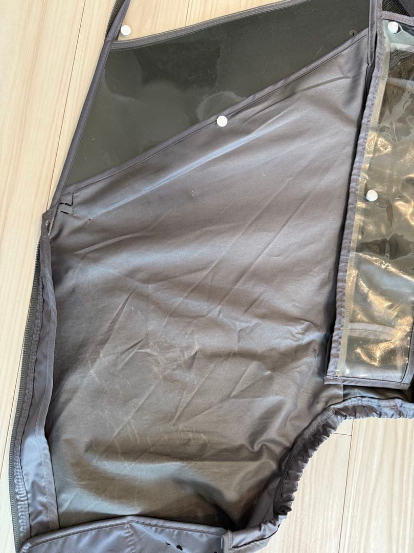 LABOCLEプレミアムチャイルドシートレインカバー ブラック　リア用