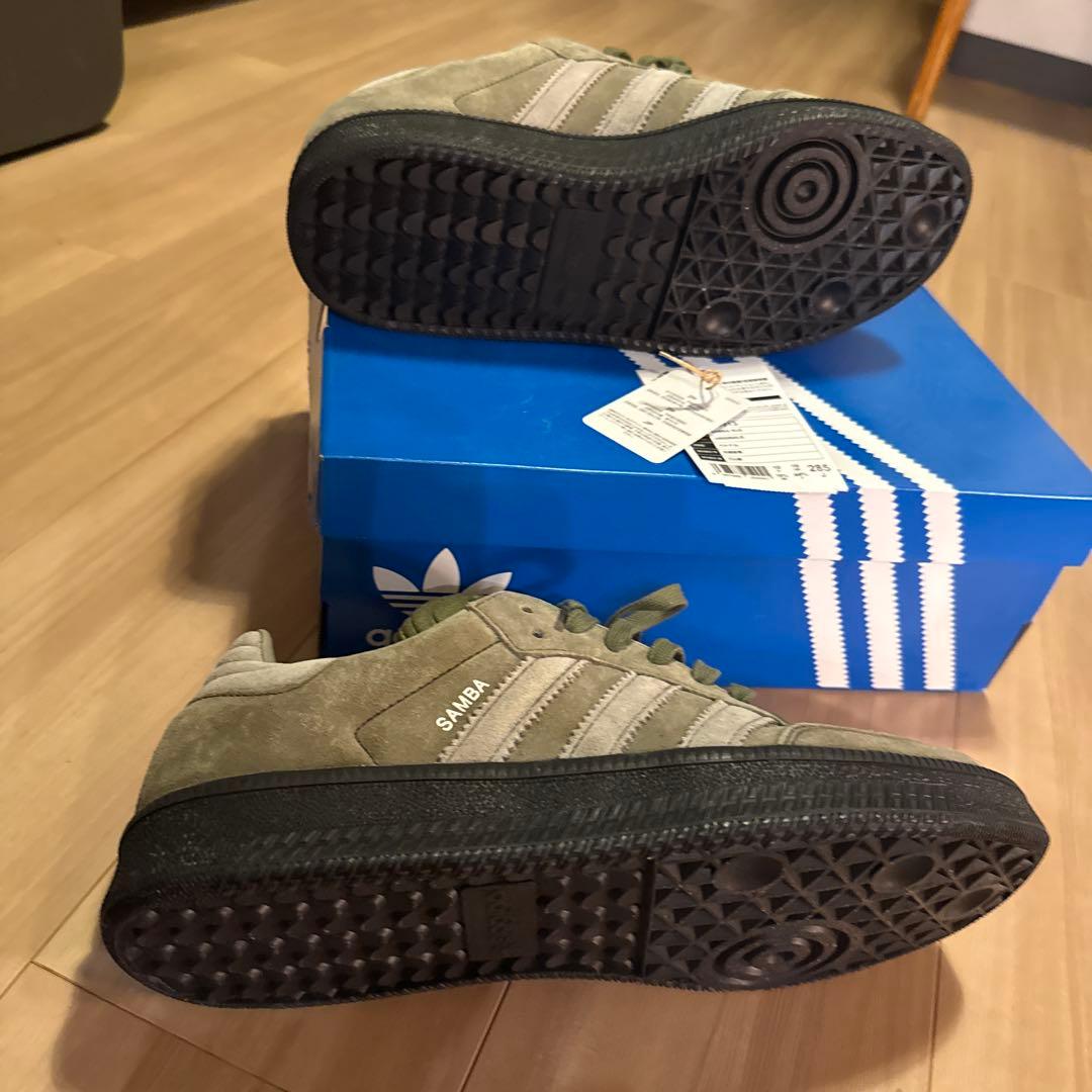 adidas Samba オリーブ色 シューズXLG