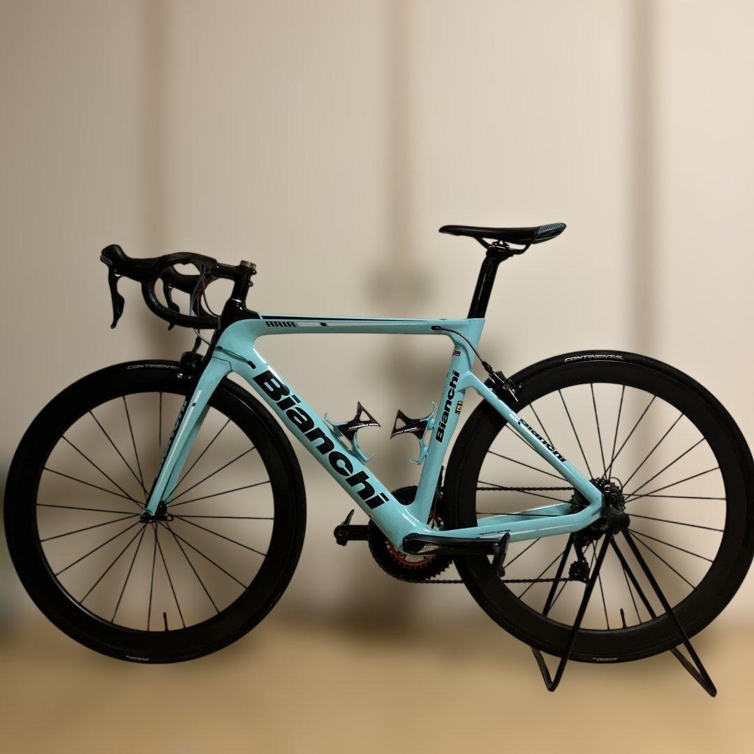 bianchi aria2020モデル　チェレステ　小物付き　引き取り値引きあり