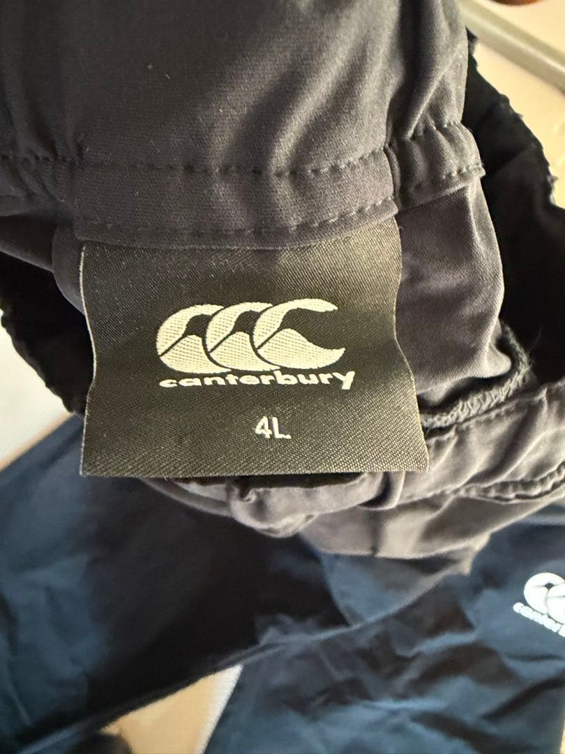 Canterbury ウォームアップパンツ 4L ブラック
