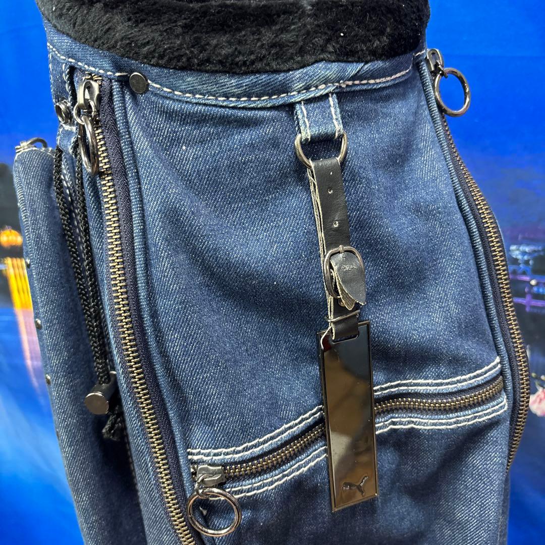 寶BW-1186 PUMA プーマ デニム素材 キャディバッグ