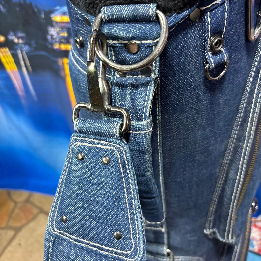 寶BW-1186 PUMA プーマ デニム素材 キャディバッグ
