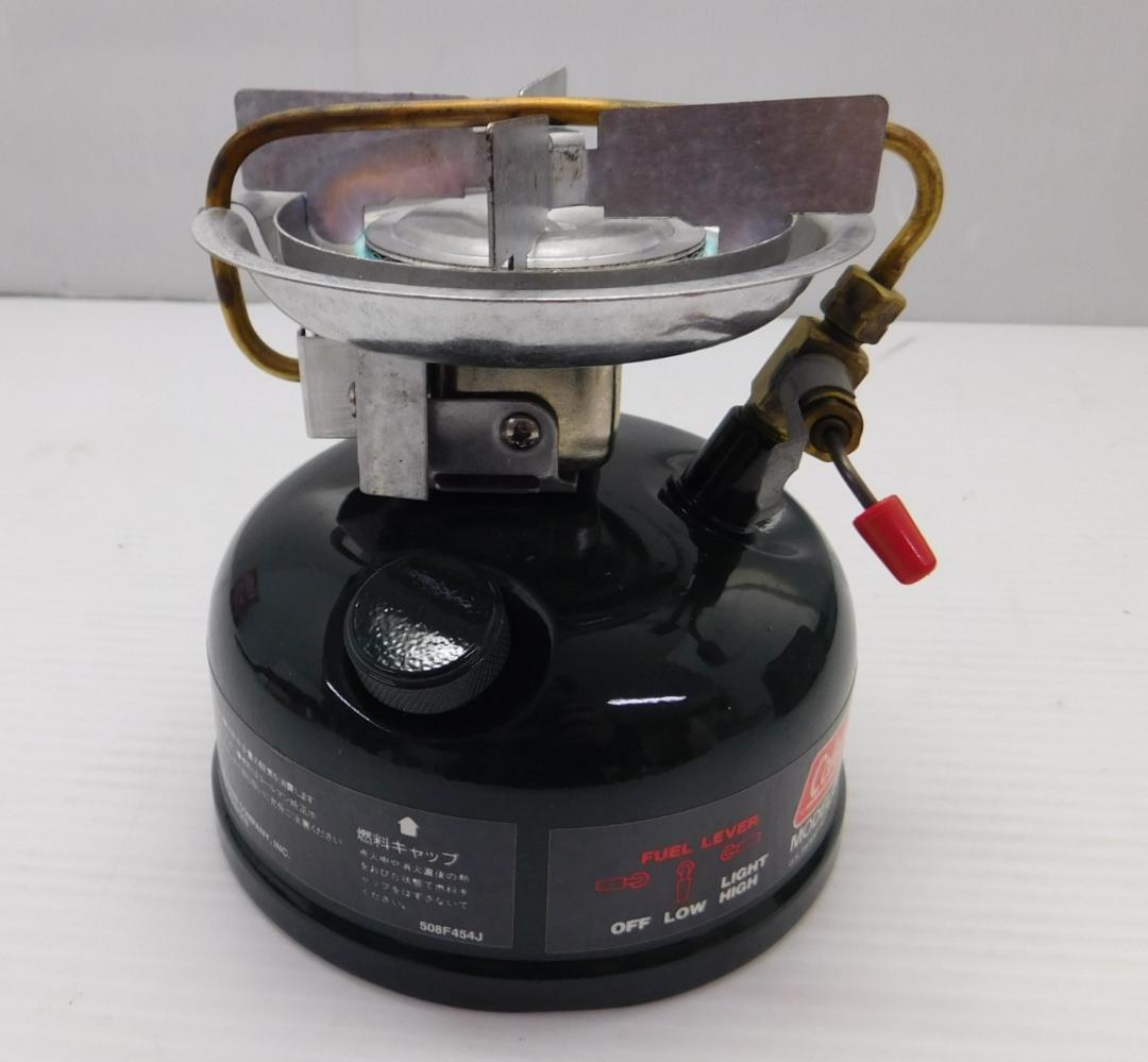 Coleman シングルバーナー 508A STOVE 専用ケース付き 96年製