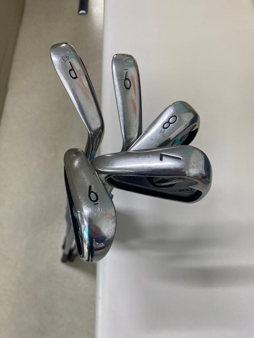 Titleist T300 アイアンセット 5本　レフティ