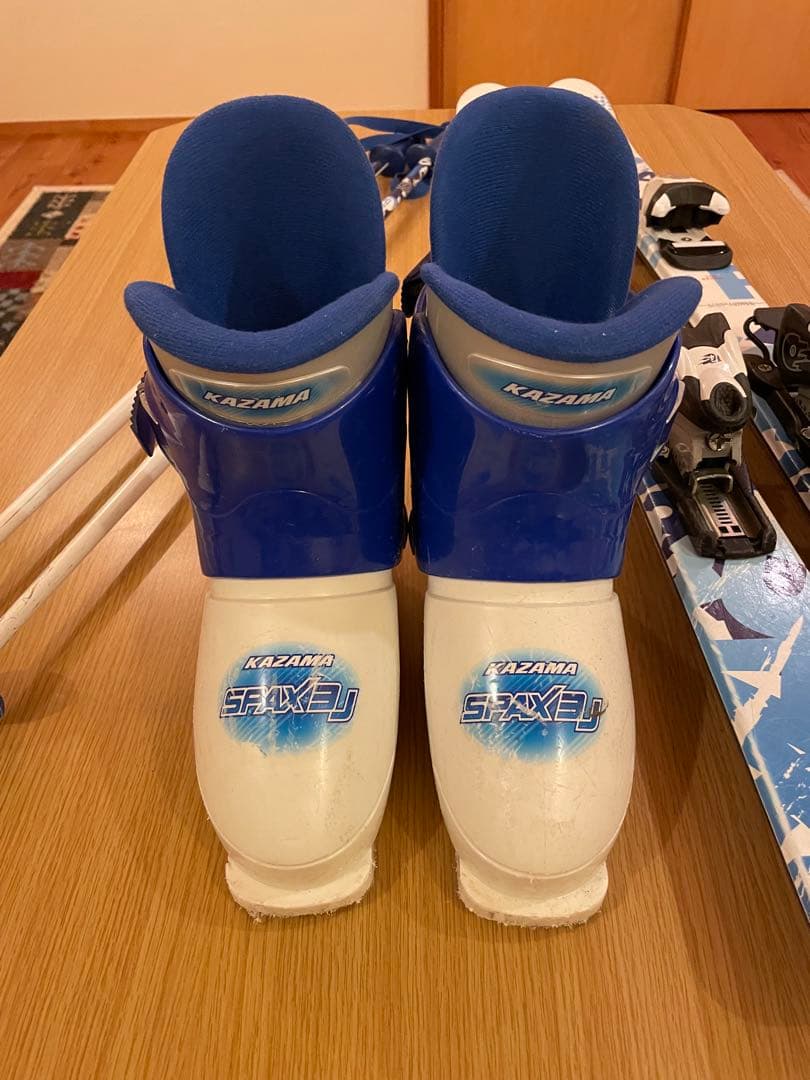子供用スキー2セットまとめ 板116/108 ブーツ付き