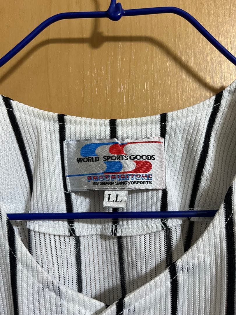 阪神タイガース　レプリカユニフォーム　背番号なし　サイズLL