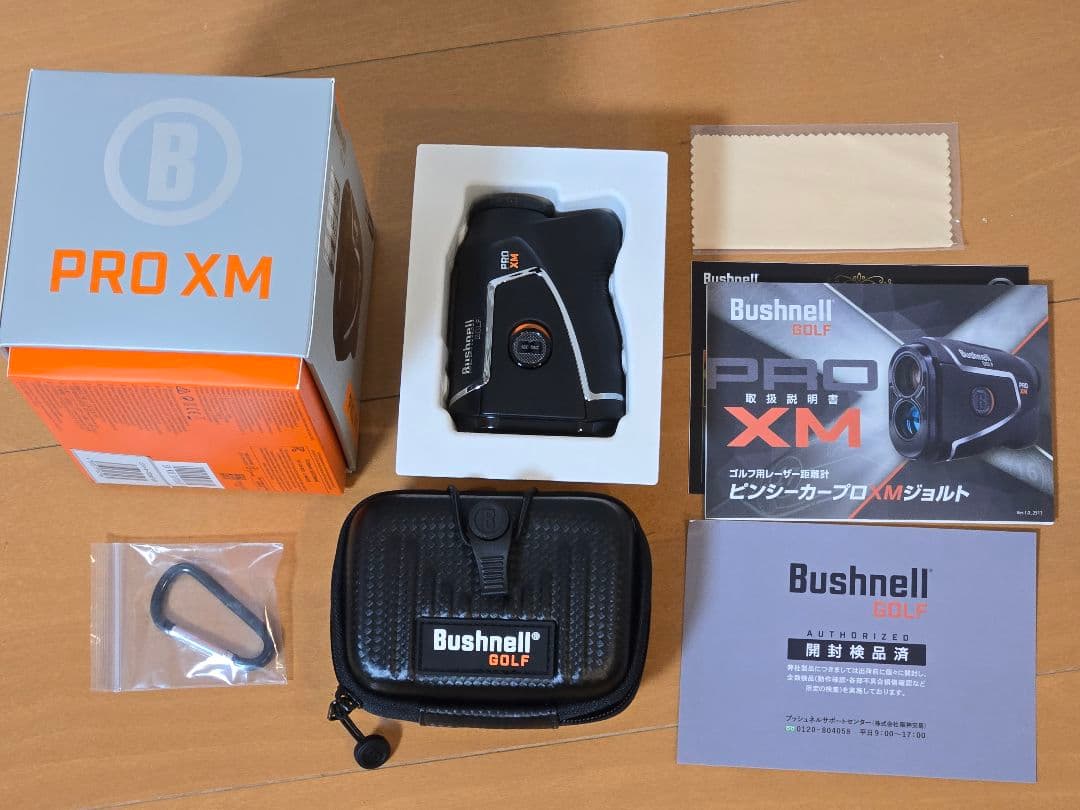 【極美品】ブッシュネル ピンシーカー PRO XM ジョルト レーザー距離計