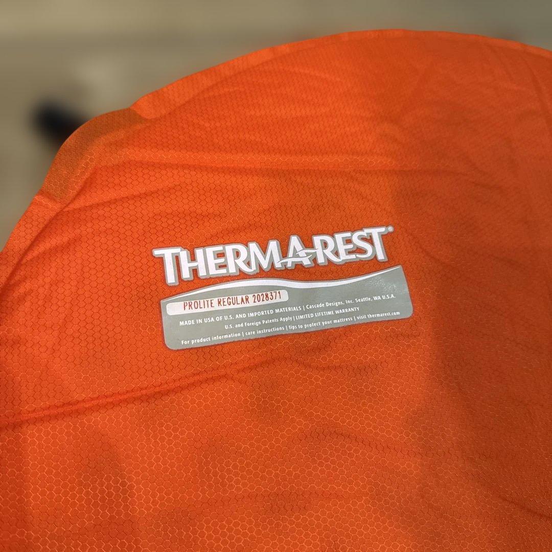 THERMAREST PROFILE REGULAR スリーピングマット