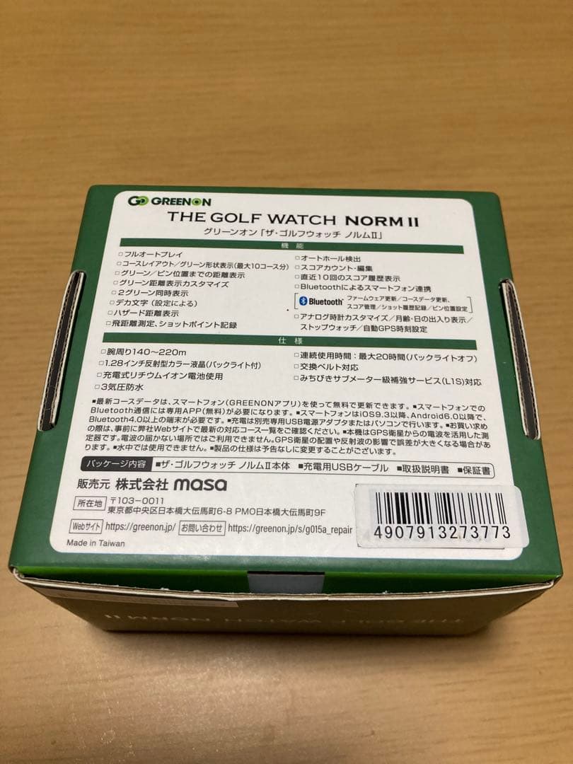 ラウンド用品・アクセサリー THE GOLF WATCH NORM II