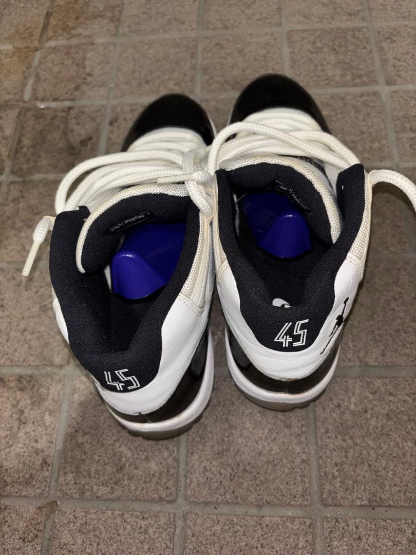 Air Jordan 11 ホワイト/ブラック 45