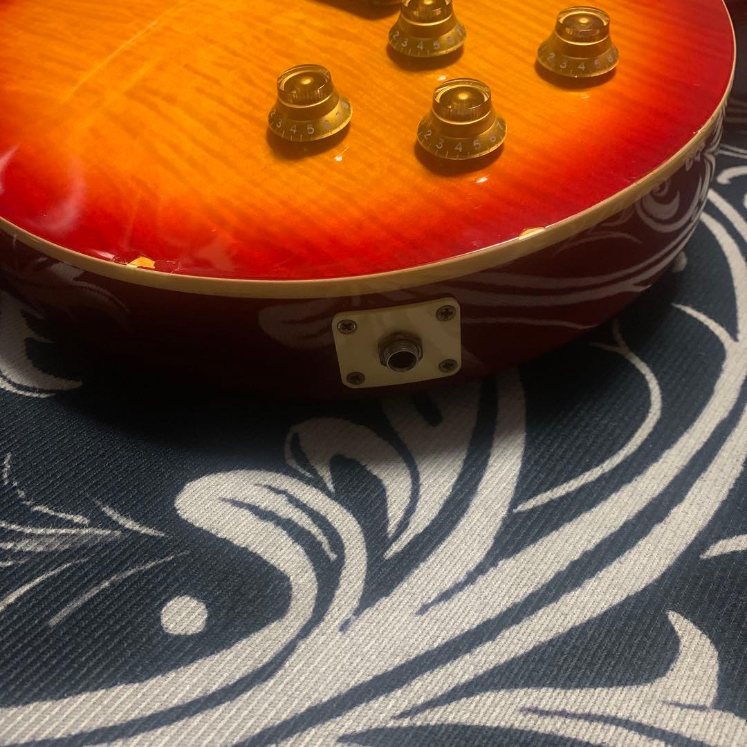 Aria Bitz レスポール Leopard サンバースト 虎目