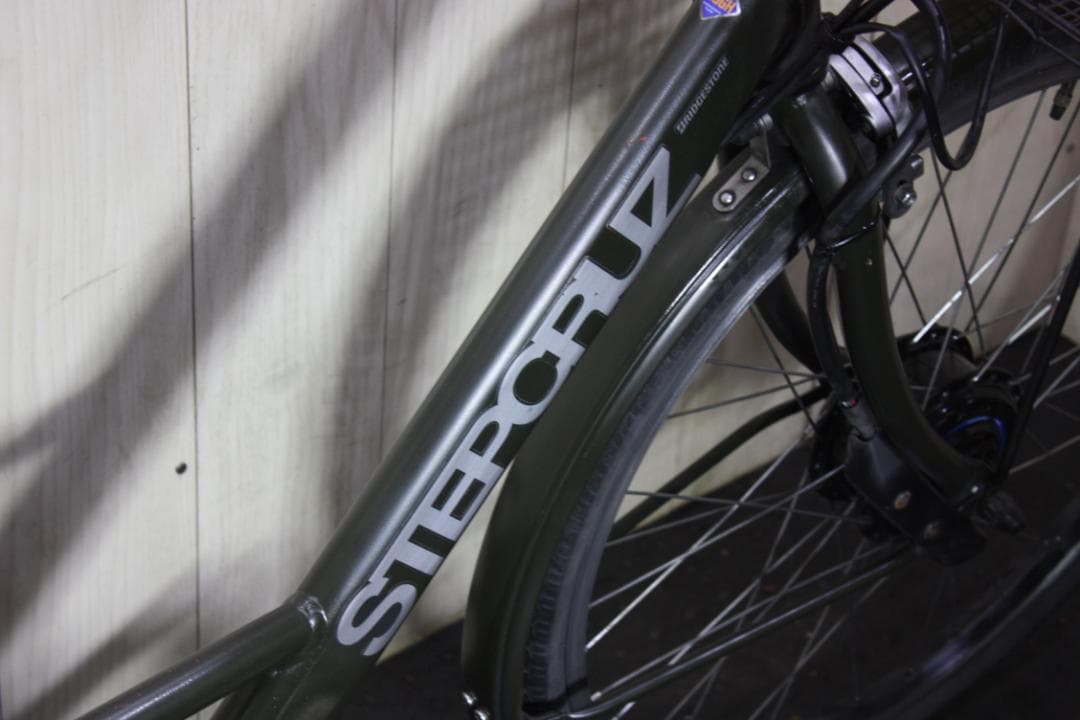 現行！ブリヂストン ステップクルーズe SC6B37 8AH 26型グリン