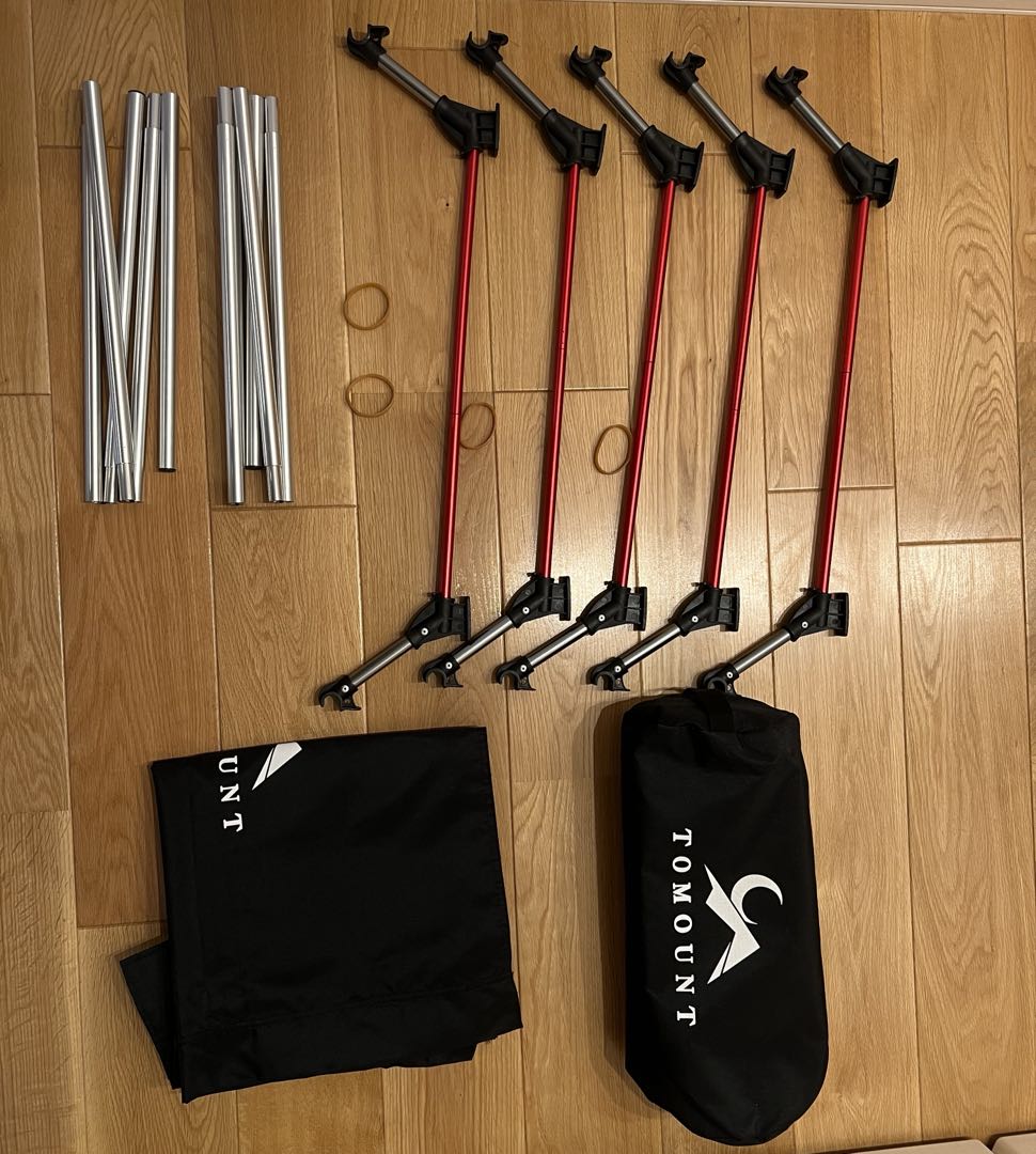 折りたたみコット 150KG耐荷重 TOMOUNT