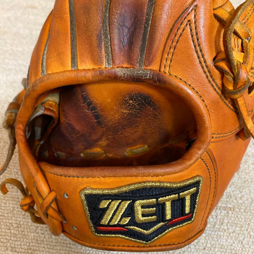 ZETT 硬式グローブ 内野手用 5本指