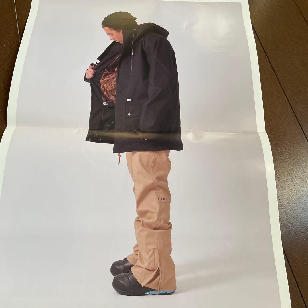 【新品】RPM 防水ジャケット ブラウン ウェア上着　スノーボード