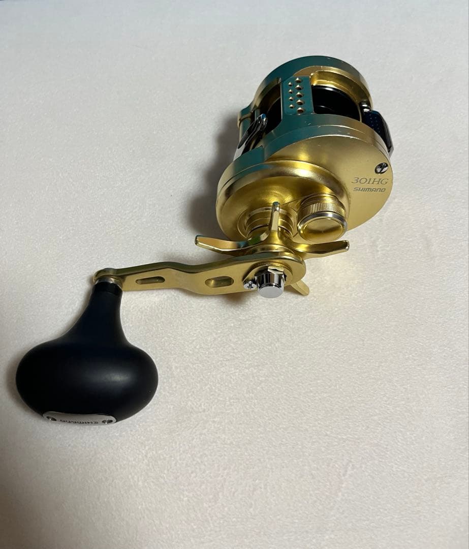 シマノ15 オシアコンクエスト 301HG 替えスプール　サンライクコルクノブ