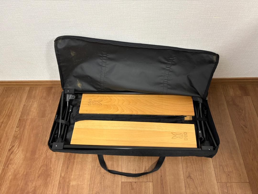 DOD キャナリーテーブル L キャンプ アウトドア 折りたたみテーブル