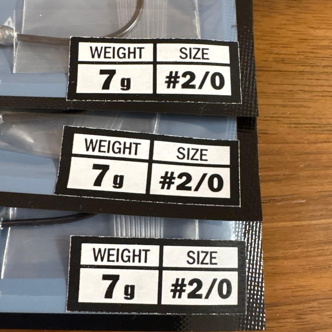 ☆新品☆DRT　エースヘッド　7g　3個セット
