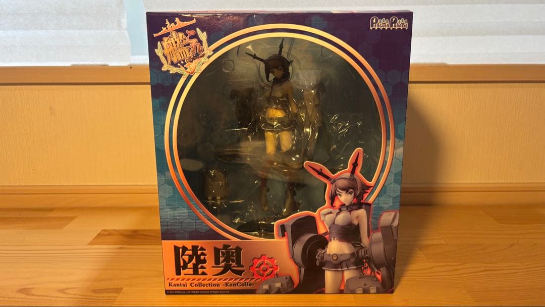 【美品・希少】艦これ 陸奥 1/8スケール フィギュア ペンギンパレード