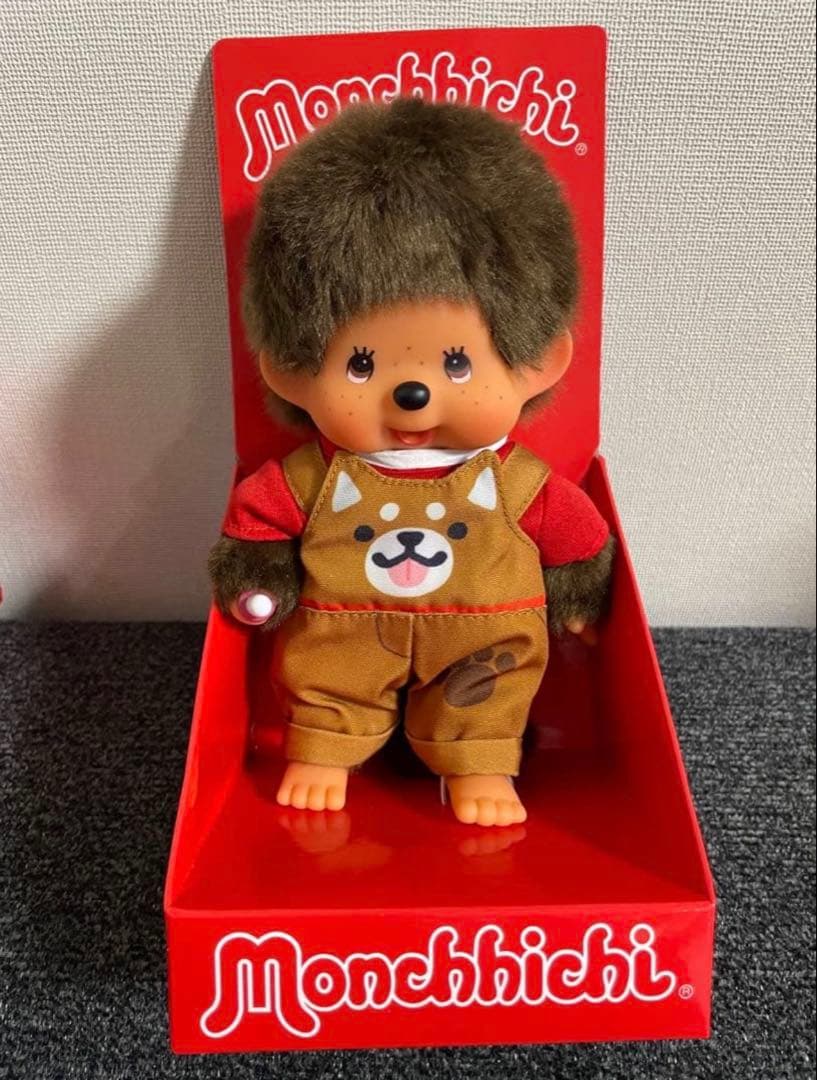 国内初登場　モンチッチ　Monchhichi Animal 柴犬　男の子