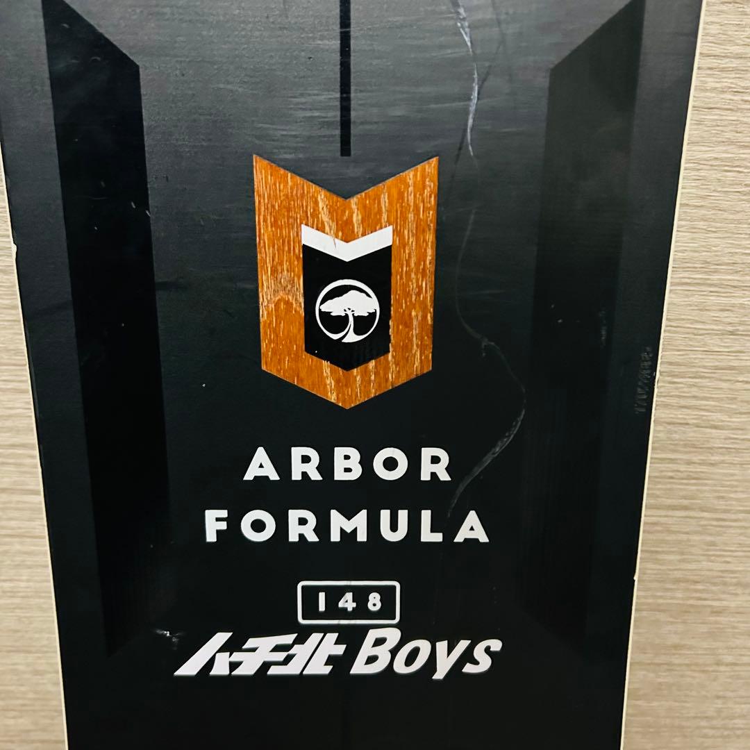 良品！FORMULA キャンバー ARBOR スノーボード 148㎝