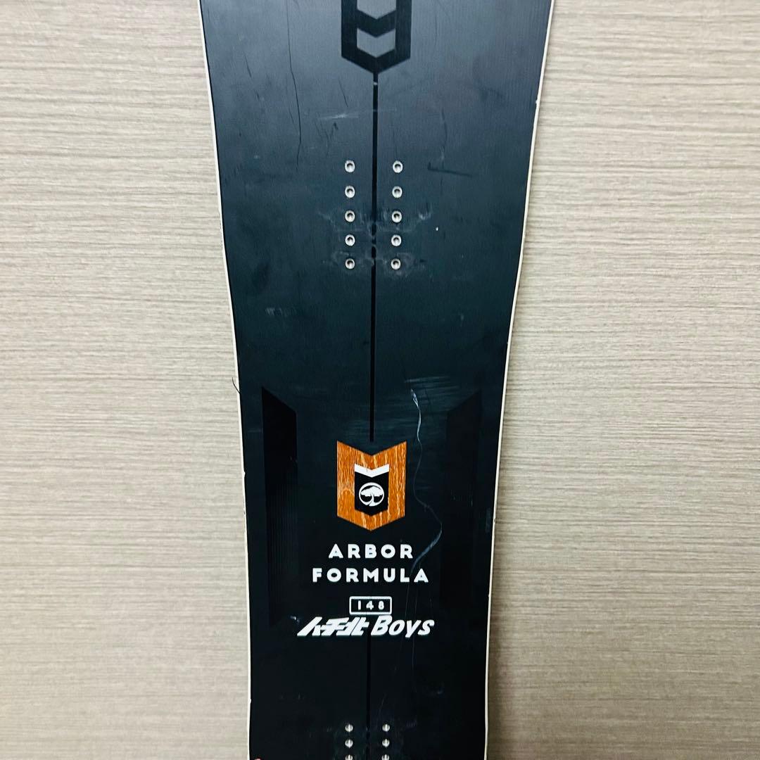 良品！FORMULA キャンバー ARBOR スノーボード 148㎝